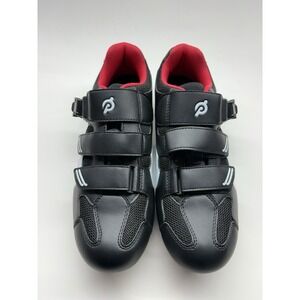 Peloton Cycling Black/Red Shoes Size 41 EU Delta Compatible PL-SH-B-41